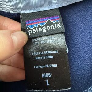 Blue Patagonia jacket